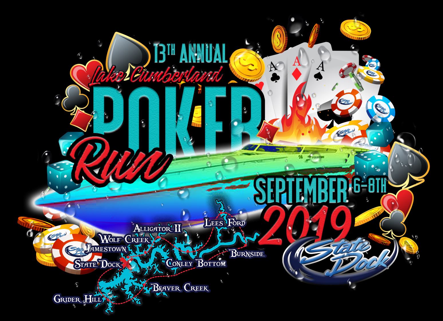 Cumberland lake poker run